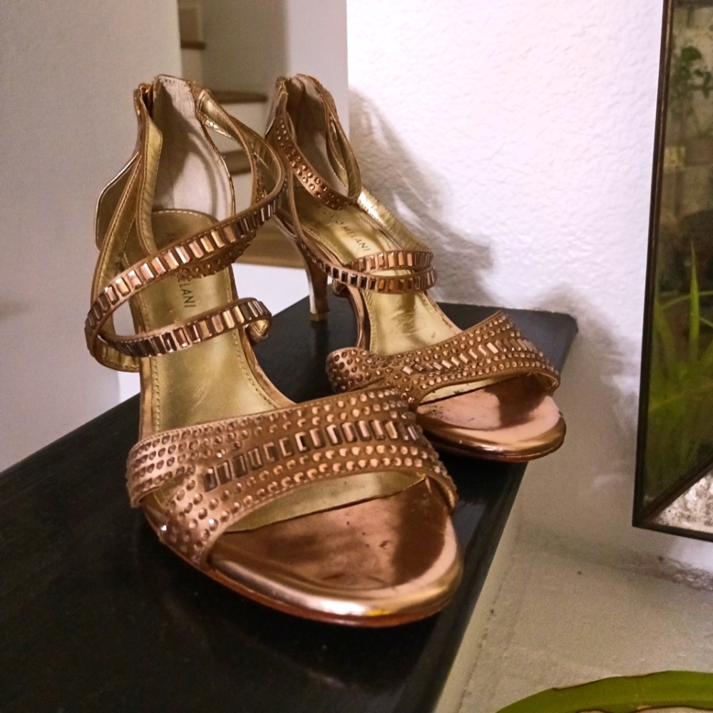 Franco Sarto Fancy Rose Gold shoes